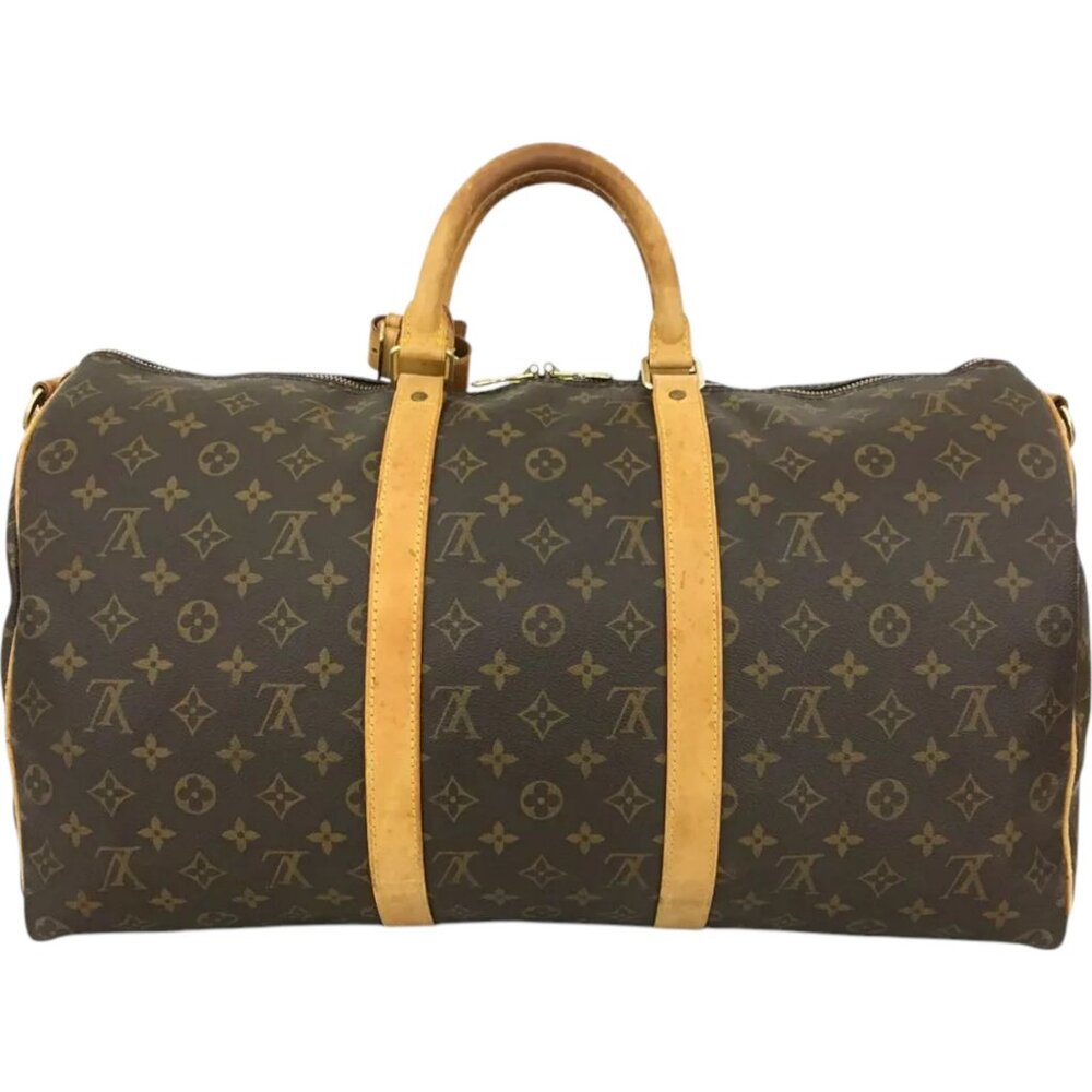 231547BO (X6) Louis Vuitton Travel Bag Keepall 50 Brown Monogram - Picture 2 of 12